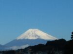 富士山が冬化粧